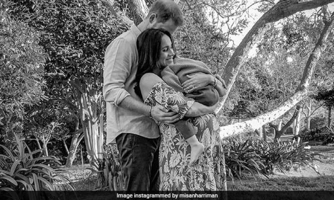 Meghan, Harry Share New Family Photo Hours After Oprah Interview