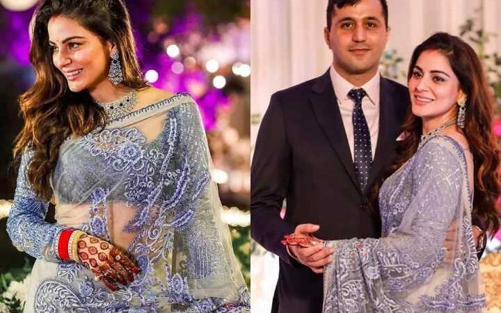 Shraddha Arya Nagal Wears Saree Worth Rs 1.8 Lakh to Her Wedding Reception, See Pics