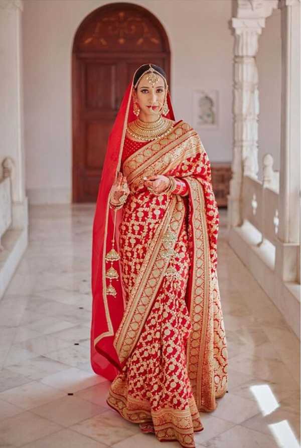 Best Indian Bridal Saree Designs For Weddings In 2020 | FashionEven