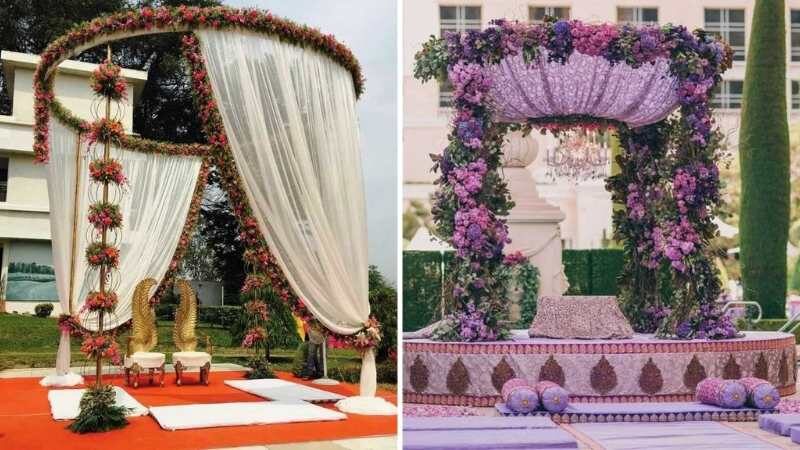 Latest Mandap Designs that will Add Charm to your Pheras!