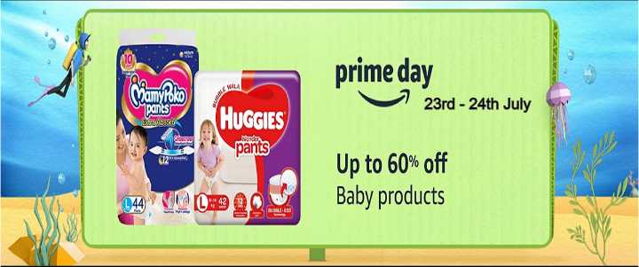 Amazon Prime Day Deals 2022 for New Moms on babycare, diapers, strollers and more