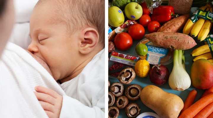 Nutritious diet for Breastfeeding Mothers
