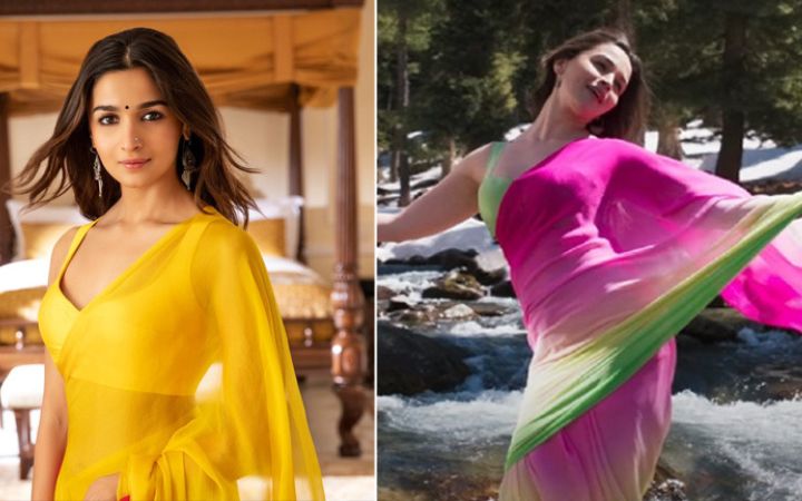 Ladies don’t miss Alia Bhatt’s blouse designs from the movie Rocky & Rani Kii Prem Kahani