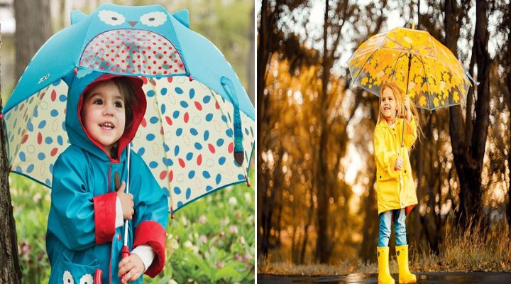 Check out these cute and quirky umbrella collection for kids
